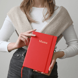 Notizbuch A5 Hardcover | Cherry Red