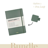 Notizbuch A5 Hardcover | Olive – Vorbestellung