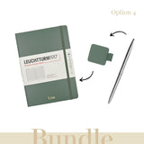 Notizbuch A5 Hardcover | Olive – Vorbestellung