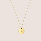 Personalisierter Gravur Anhänger Echtgold | Name