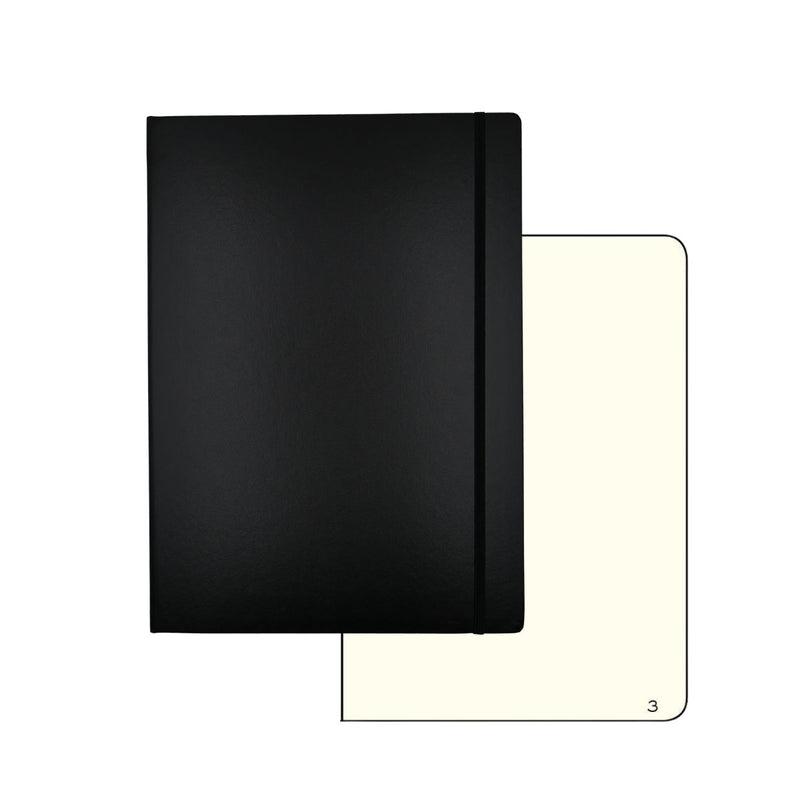 Notizbuch A5 Hardcover | Schwarz