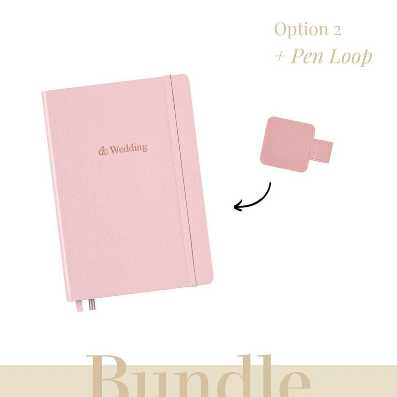 Notizbuch A5 Hardcover | Puderrosa – Vorbestellung