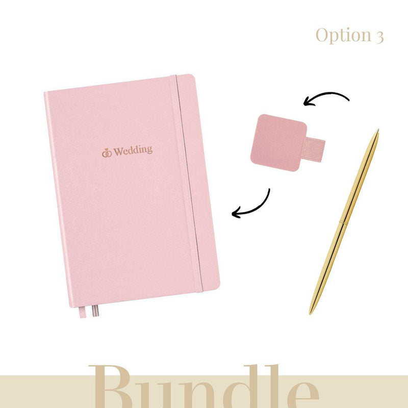 Notizbuch A5 Hardcover | Puderrosa – Vorbestellung