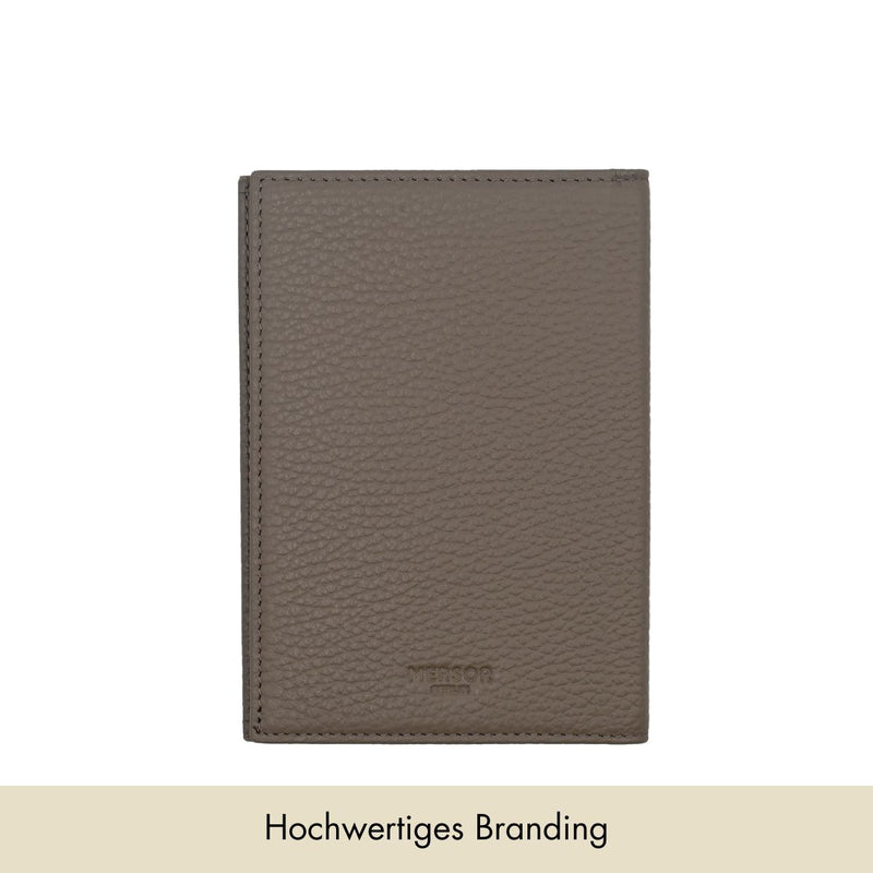 Reisepass-Hülle genarbtes Leder | Warm Earth – Vorbestellung
