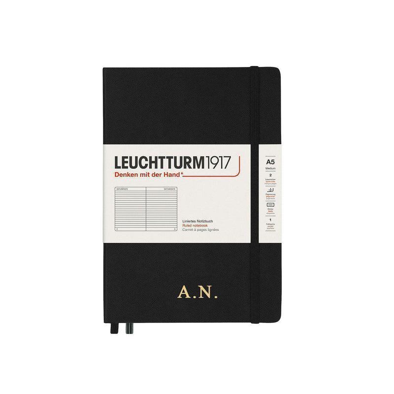 Notizbuch A5 Hardcover | Schwarz – Vorbestellung
