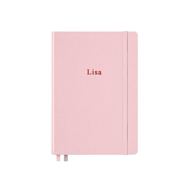 Notizbuch A5 Hardcover | Puderrosa – Vorbestellung